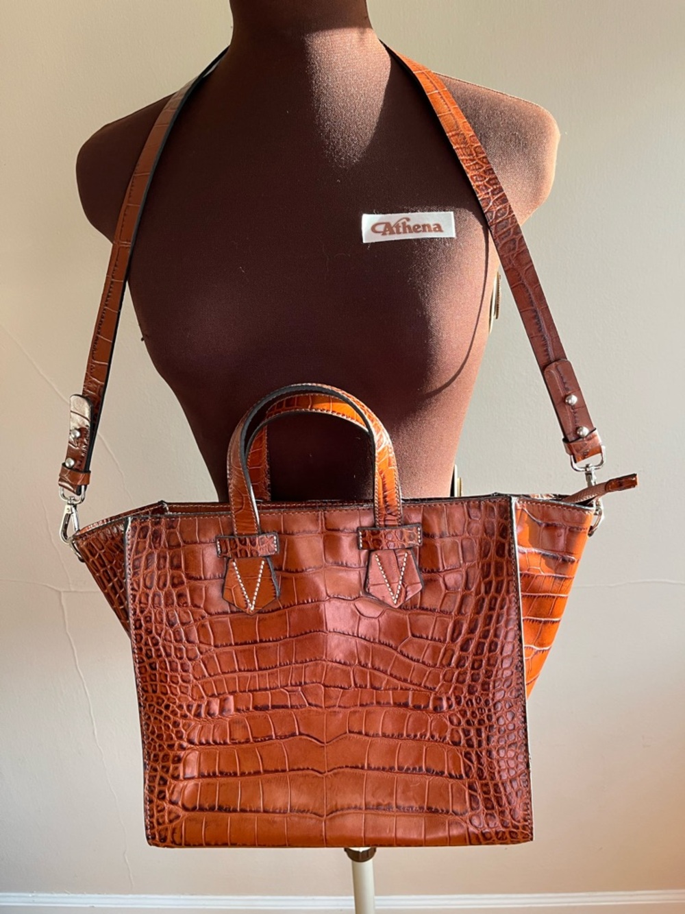 PRÜNE Leather Tote